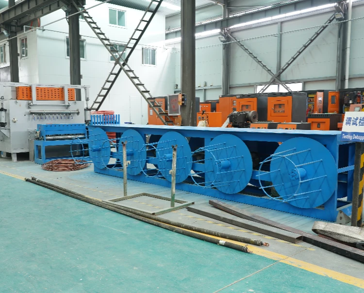 Aluminum Rod Horizontal Continuous Casting Line - China Machinery ...